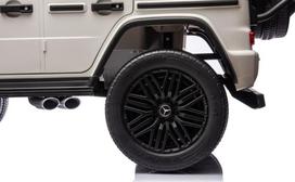 vaikiskas mercedes - Mercedes-Benz G63 AMG XXL elektromobilis vaikams, baltas (White) - 2 nuotrauka