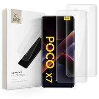 LCD apsauginis stikliukas Tech-Protect Supreme Protection Xiaomi Redmi Note 14 Pro/14 Pro+ 5G/Poco X7 5G skaidrus (Transparent)