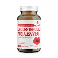 Ecosh Cholesterolio pusiausvyrai, 60 kapsulių