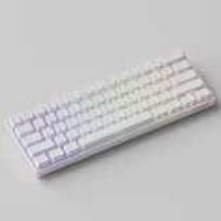 Akko MonsGeek FUN60 Pro Gaming, RGB, Glare Magnetic Switch, Baltas (White), ANSI (US)