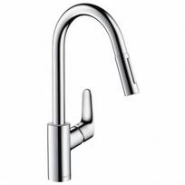 maisytuvas su duseli - Hansgrohe Focus M41 240, chromas - 1 nuotrauka