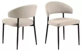 Valgomojo kėdė Actona Edina, smėlio (Beige)