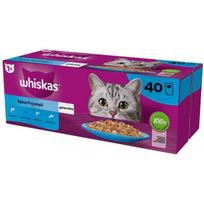fish whiskas - Whiskas Fish Favourites in Jelly 40x85g - 1 nuotrauka