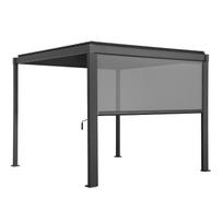 Roletas pavėsinei MIRADOR-80/88, 3m, pilkas (Grey)