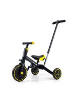 vaikisko dviratukai - Milly Mally Triratukas OPTIMUS Plus 4in1 Juodas (Black) - 2 nuotrauka