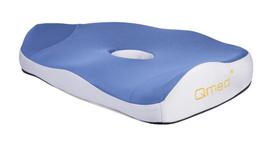 pagalves - MDH Ortopedinė pagalvė COMFORT SEAT CUSHION QMED, mėlyna/balta (Blue/White) - 2 nuotrauka