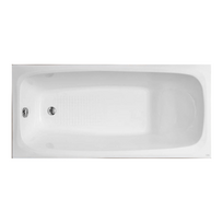 Vonia SPN Art Stone Klassika, 150x70 cm, balta (White), stačiakampė