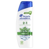 Head & Shoulders Menthol Fresh 2in1 šampūnas ir kondicionierius nuo pleiskanų 250 ml