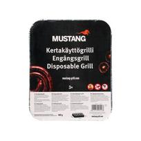 vienkartinis aliuminis - KAMADO MUSTANG Vienkartinė kepsninė, 22 cm, aliuminio - 1 nuotrauka