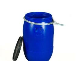 plastikines statines - UN Plastikinė statinė 60 l, su dangčiu - 2 nuotrauka