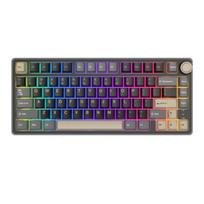 klaviatura royal kludge r75 - Royal Kludge RK R75 Phantom, Ruda Switch (Brown) - 2 nuotrauka