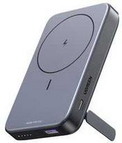 power bank wireless - Ugreen PB206 10000mAh Mini Wireless 20W su MagSafe Pilkas (Grey) - 1 nuotrauka