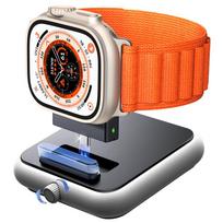 joyroom pakrovejas - Joyroom JR-WQW03 magnetinis įkroviklis Apple Watch (Juodas - Black) - 1 nuotrauka