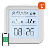 Gosund S6 Išmanusis temperatūros ir drėgmės jutiklis Wi-Fi (LCD ekranas)