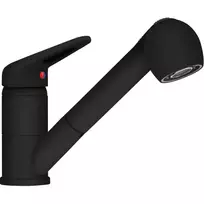 Franke Novara Plus, juoda matinė (Black Matt)