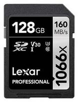 a2 kortele - Atminties kortelė Lexar Professional SILVER Plus, 128 GB SDXC UHS-I - 1 nuotrauka