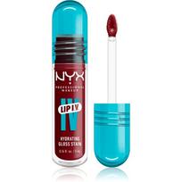 bruknes - NYX Professional Makeup Lip IV ilgai išliekantis lūpų blizgesys 5 ml - Bruknių Purslai (Cranberry Splash) - 2 nuotrauka