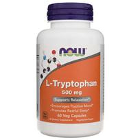 l triptofanas - NOW FOODS L-triptofanas 500 mg, 60 kapsulių - 1 nuotrauka