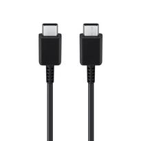 samsung usb c laidas - Samsung EP-DA705BBE USB-C Type-C Kabelis 1.0m Juodas (Black) - 1 nuotrauka