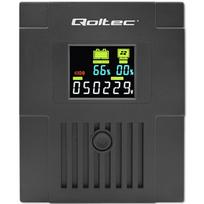 power supply - QOLTEC 53770 UPS 1500VA 900W - 9 nuotrauka