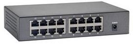 LevelOne 16-Port Fast Ethernet PoE Switch FEP-1600W90
