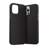 iphone 12 black mini - Joyroom "Color Series" dėklas iPhone 12 Mini Juodas (Black) (JR-BP798) - 1 nuotrauka