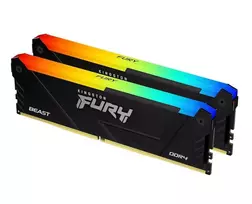 3600mhz ddr4 ram - Kingston Fury Beast RGB, DDR4, 32 GB (2 x 16 GB), 3600 MHz - 2 nuotrauka