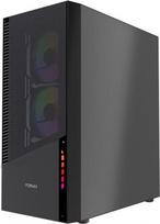 gembird fornax - Gembird Fornax 4300 ATX Juodas (Black) - 1 nuotrauka