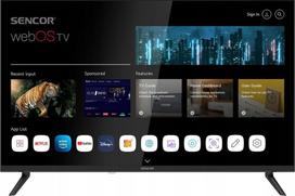 12v televizoriai 32 - Sencor SLE32S830MB Smart 32" - 1 nuotrauka