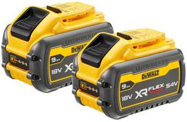 dewalt ikroviklis - DeWALT FLEXVOLT DCB547, 18/54 V, 9.0/3.0 Ah, Li-ion, 2 vnt. - 1 nuotrauka