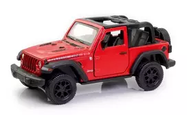 jeep wrangler - RMZ City žaislinis automobilis JEEP WRANGLER RUBICON, raudonas (Red) - 2 nuotrauka