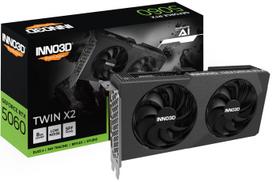 rtx gpu - Inno3D GeForce RTX 5060 Twin X2 8GB GDDR7 - 1 nuotrauka