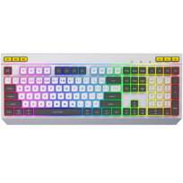 white gaming keyboard - Hator Icefall, Anglų (US), Balta (White) - 1 nuotrauka
