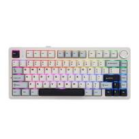 mechanine klaviatura - Aula F75 White, Leobog Reaper Switches (Balta) - 1 nuotrauka