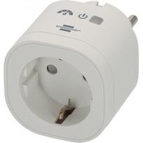 ismanusis skaitiklis - Brennenstuhl XS01 Išmanusis kištukas su energijos skaitikliu 3680 W Balta (White) - 1 nuotrauka