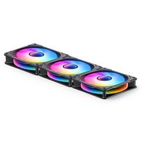 3pin fan - Jonsbo FR-606 Juodas (Black) ARGB 120mm Fan - 1 nuotrauka