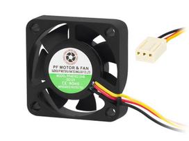 12v ventiliatorius ausintuvas - OEM Ventiliatorius 40x40x10mm 12V Juodas (Black) - 2 nuotrauka