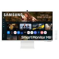 4k monitorius - Samsung M80F LS32FM801UUXEN 32", 4K, Baltas (White) - 1 nuotrauka