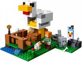 minecraft konstruktoriai - LEGO Minecraft Vištidė 21140 - 3 nuotrauka