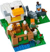 minecraft konstruktoriai - LEGO Minecraft Vištidė 21140 - 10 nuotrauka