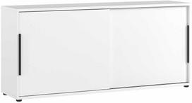 Germania GW-MAILAND Spintelė su stumdomomis durimis 160x74 cm, Balta (White)