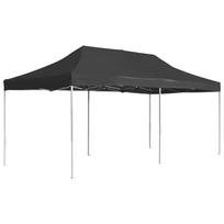 vidaXL Profesionali išskleidžiama proginė palapinė, antracito (Anthracite), 6x3 m, aliuminis