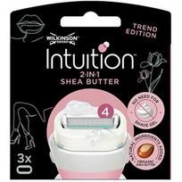 Wilkinson Sword Intuition 2in1 Sviestmedžių aliejumi keičiamosios galvutės 3 vnt.