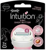 wilkinson sword 3 - Wilkinson Sword Intuition 2in1 Sviestmedžių aliejumi keičiamosios galvutės 3 vnt. - 2 nuotrauka