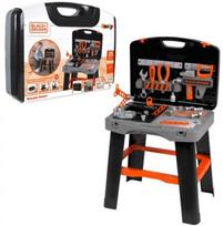smoby black decker - Smoby Black & Decker Bricolo Smart, juoda/oranžinė (Black/Orange) - 1 nuotrauka