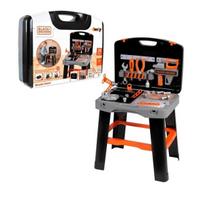 smoby black decker - Smoby Black & Decker Bricolo Smart, juoda/oranžinė (Black/Orange) - 2 nuotrauka