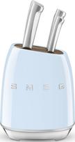 stovas peiliams - Smeg 50's Style peilių rinkinys su stovu, 6 vnt., pastelinė mėlyna (Pastel Blue) - 3 nuotrauka