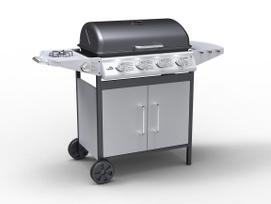 Cattara Master Chef Dujinė kepsninė, mobilus, 51 cm x 133 cm
