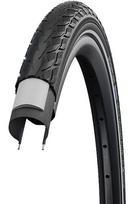 28 padangis - Schwalbe Delta Cruiser Plus 28" x 2.00" (50-622), Juoda (Black) - 1 nuotrauka