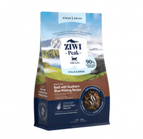 Ziwi Peak Steam&Dried Cat jautiena su žydruoju merlangu 800 g